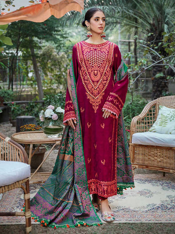 D 2b Rajbari Winter Shawl 2021